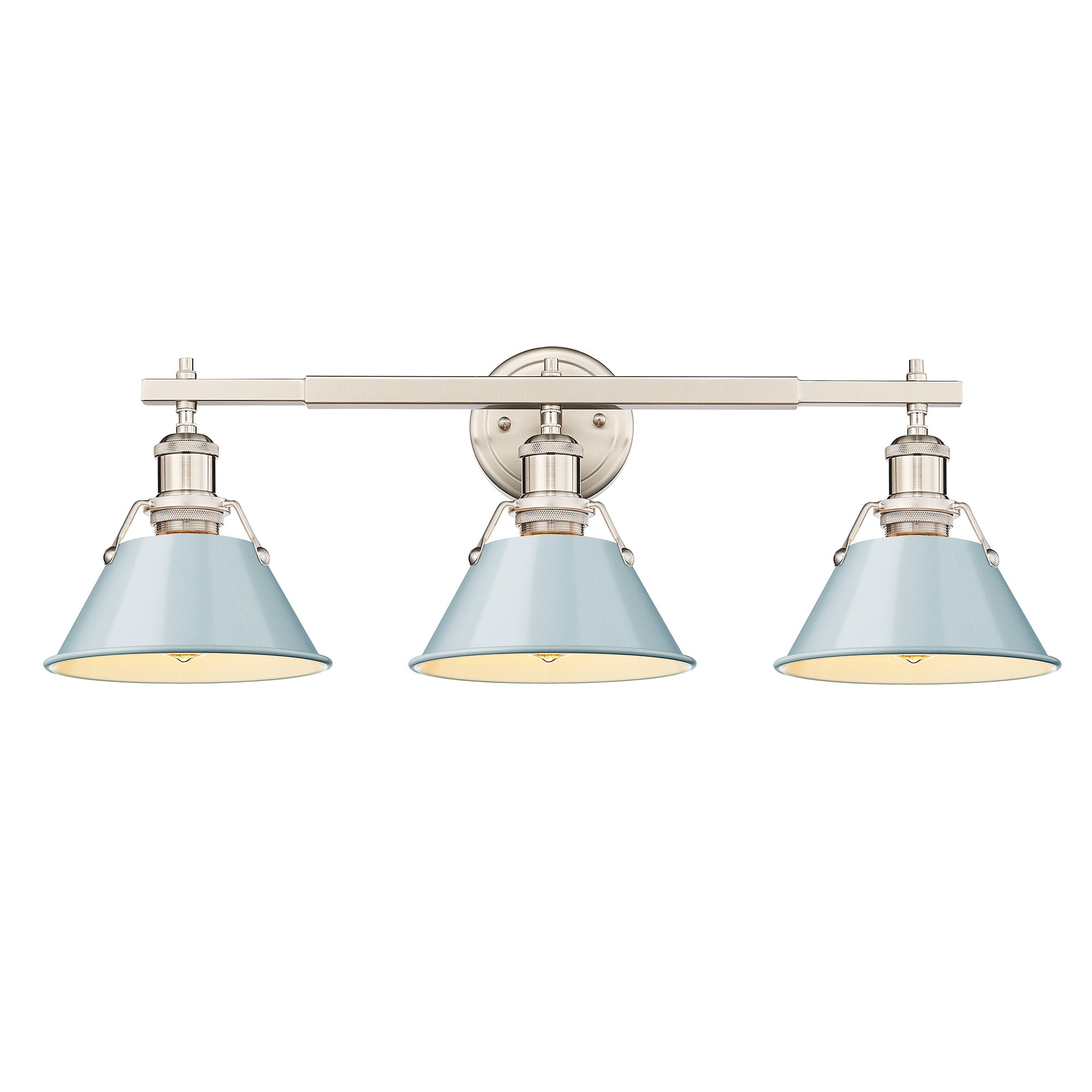 Orwell 3 Light Bath Vanity -  - Golden Lighting