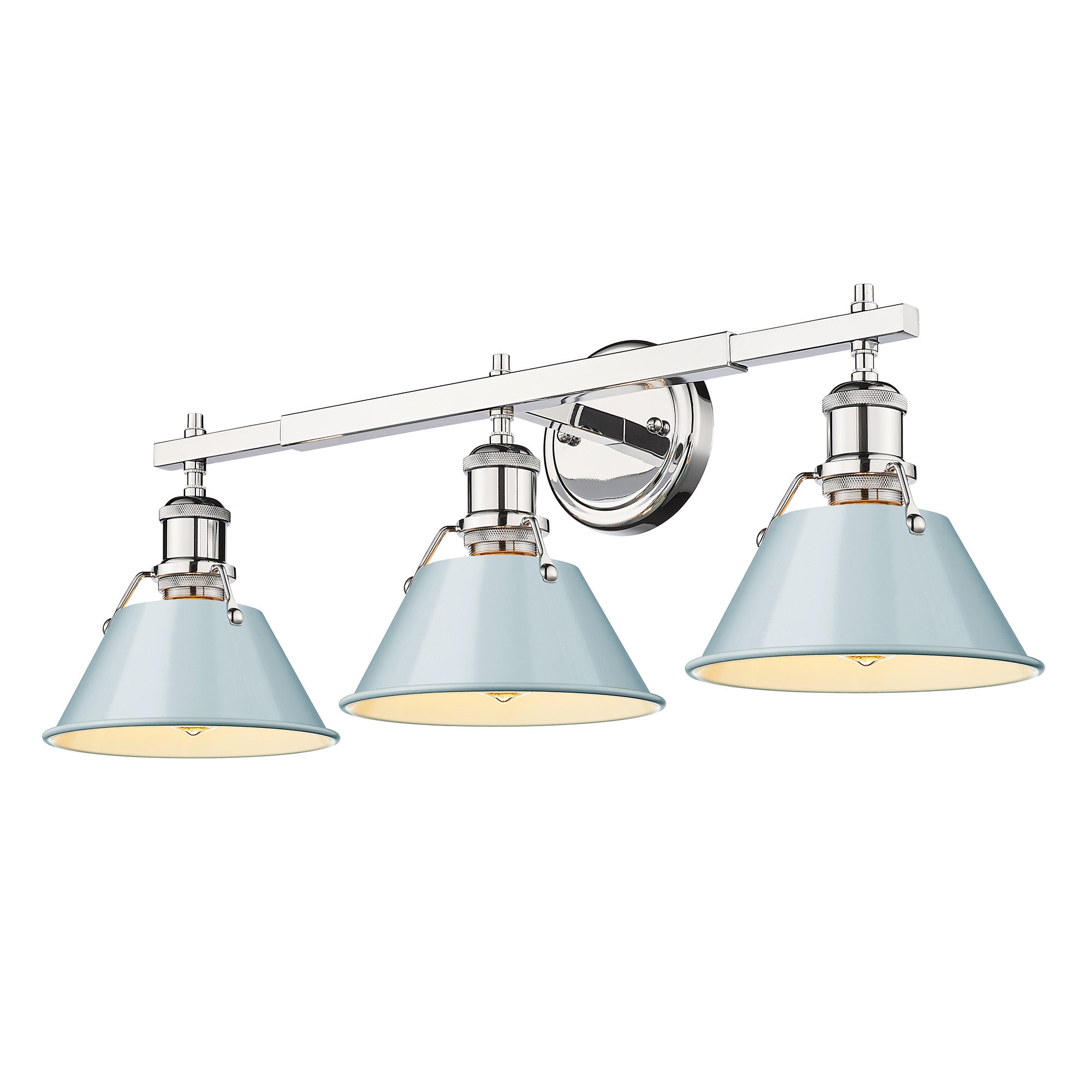 Orwell 3 Light Bath Vanity -  - Golden Lighting