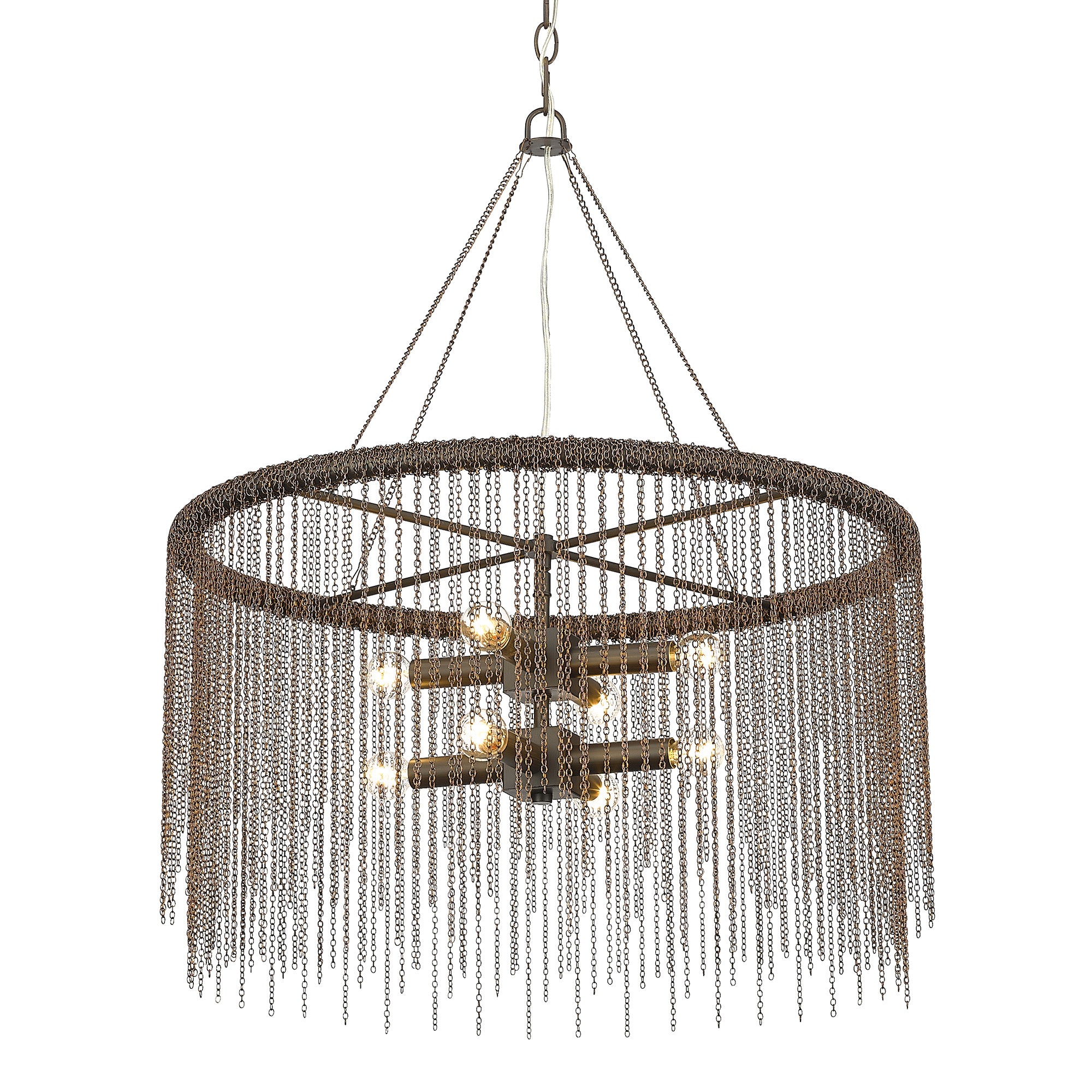 Cleo 8 Light Pendant -  - Golden Lighting