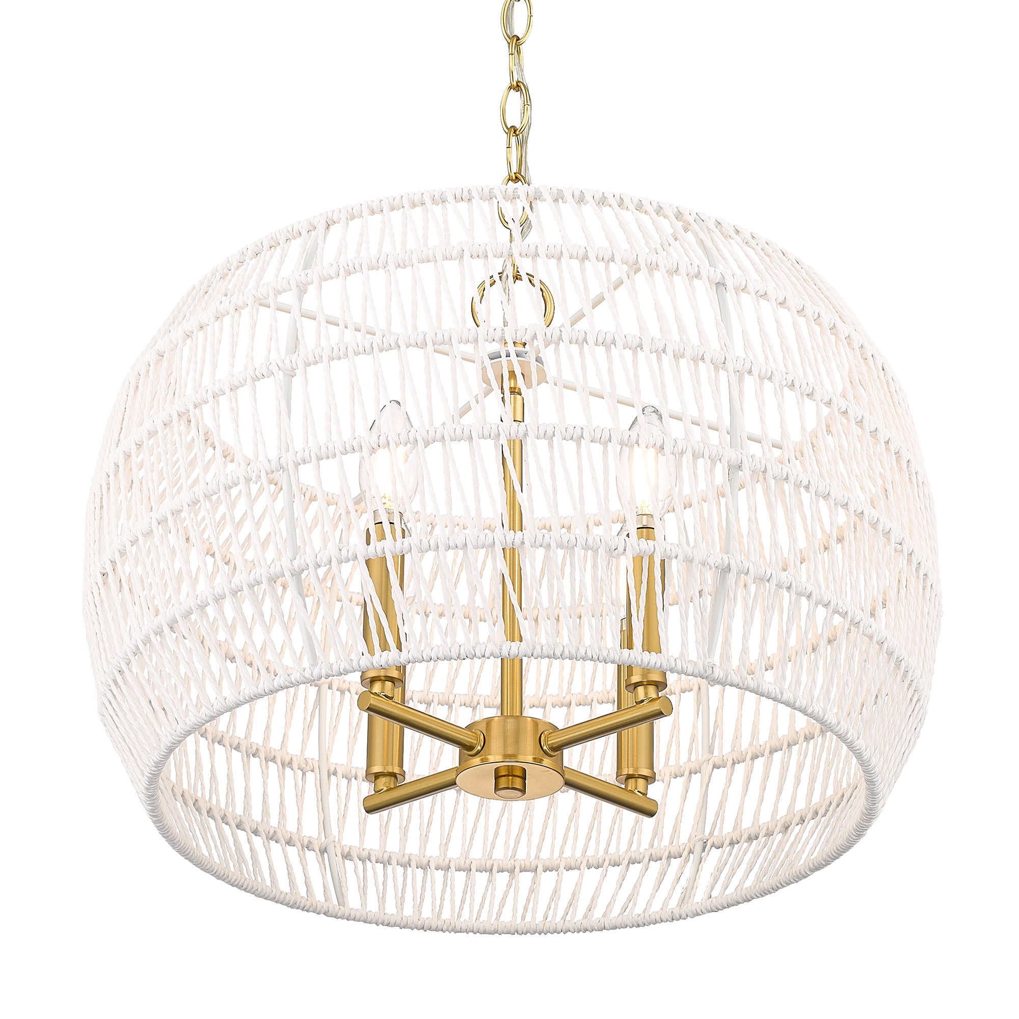 Ellie 4 Light Chandelier -  - Golden Lighting