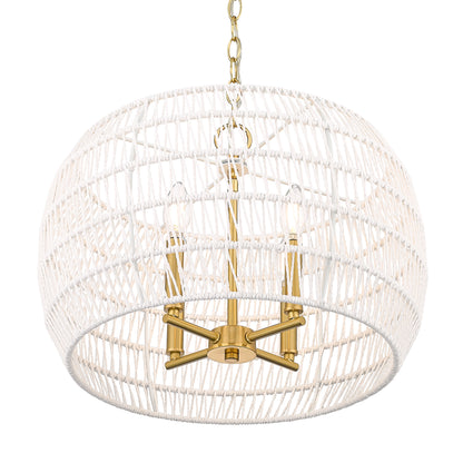 Ellie 4 Light Chandelier -  - Golden Lighting