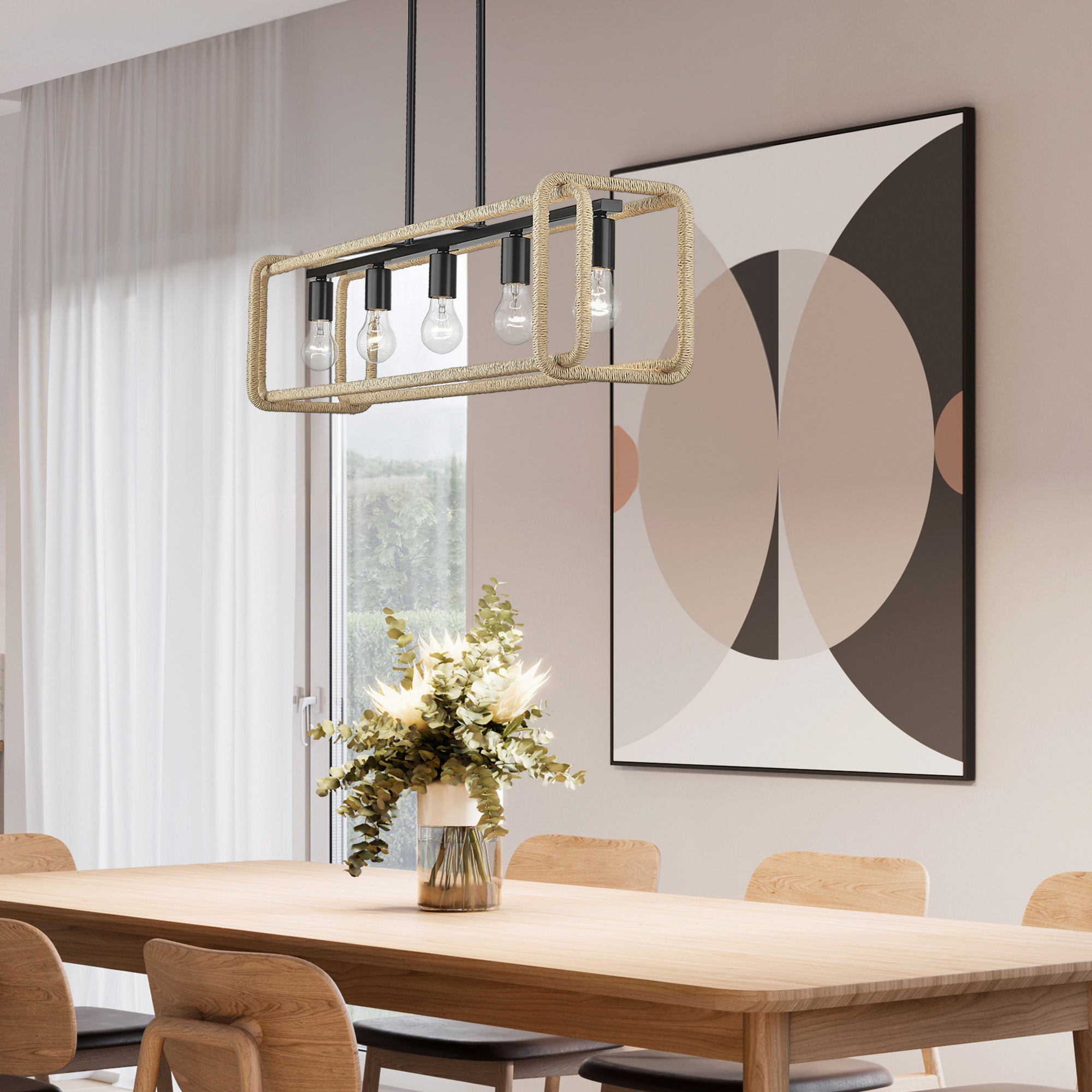 Camden Linear Pendant -  - Golden Lighting