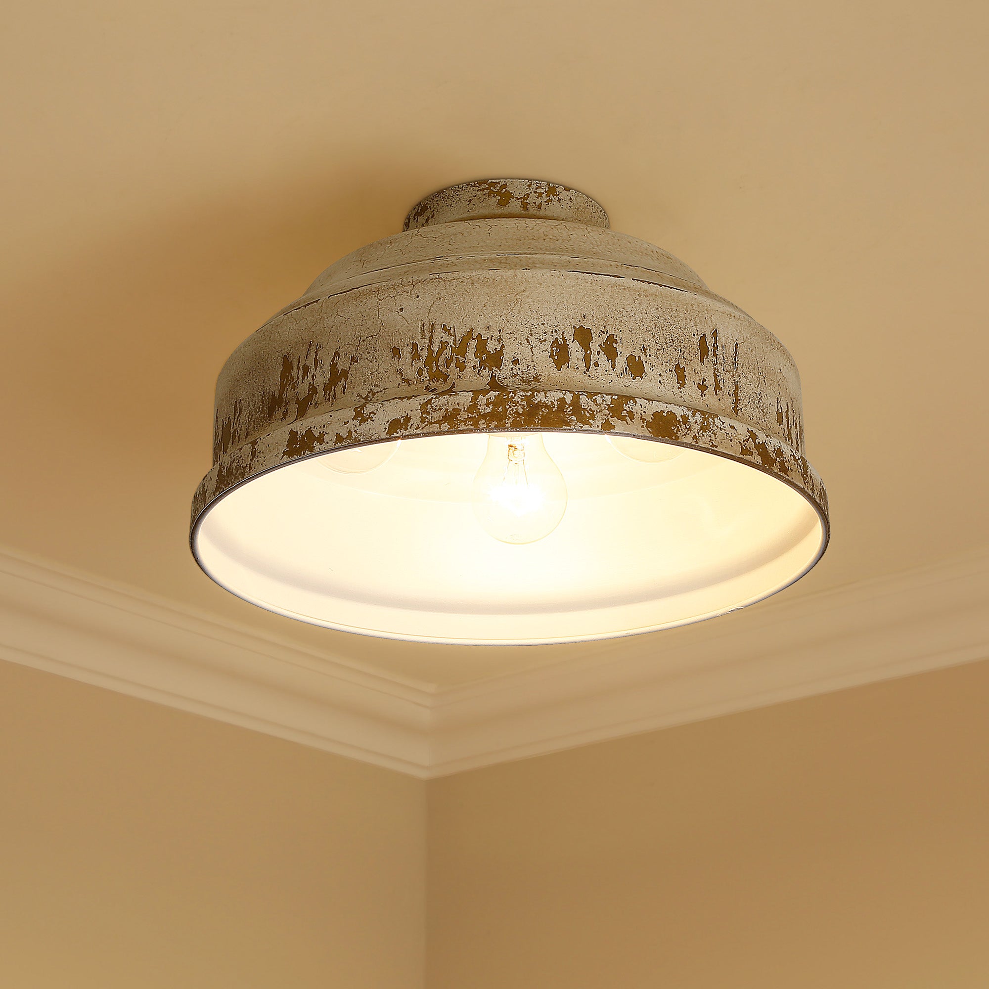 Keating Flush Mount -  - Golden Lighting