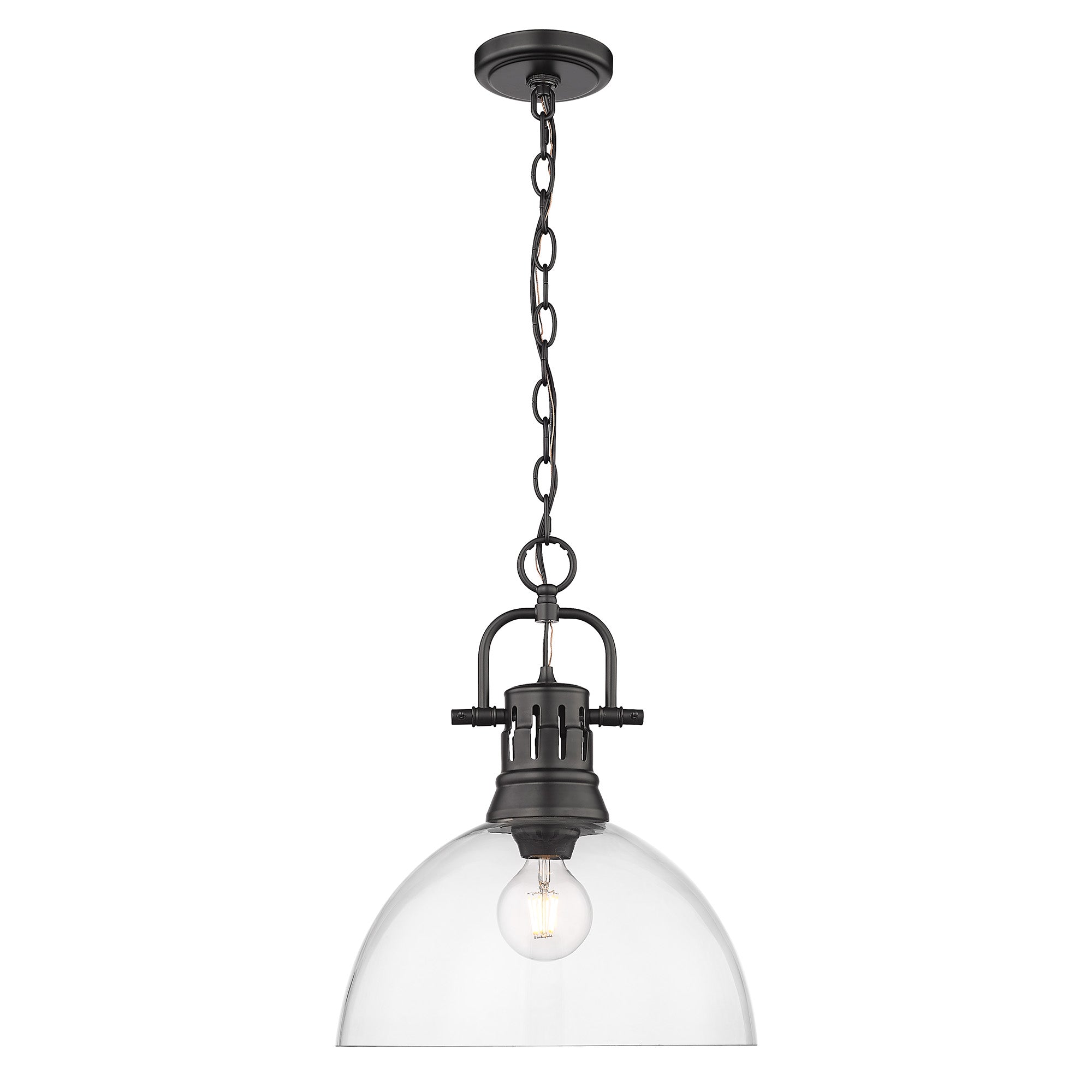 Duncan 1 Light Pendant with Chain -  - Golden Lighting