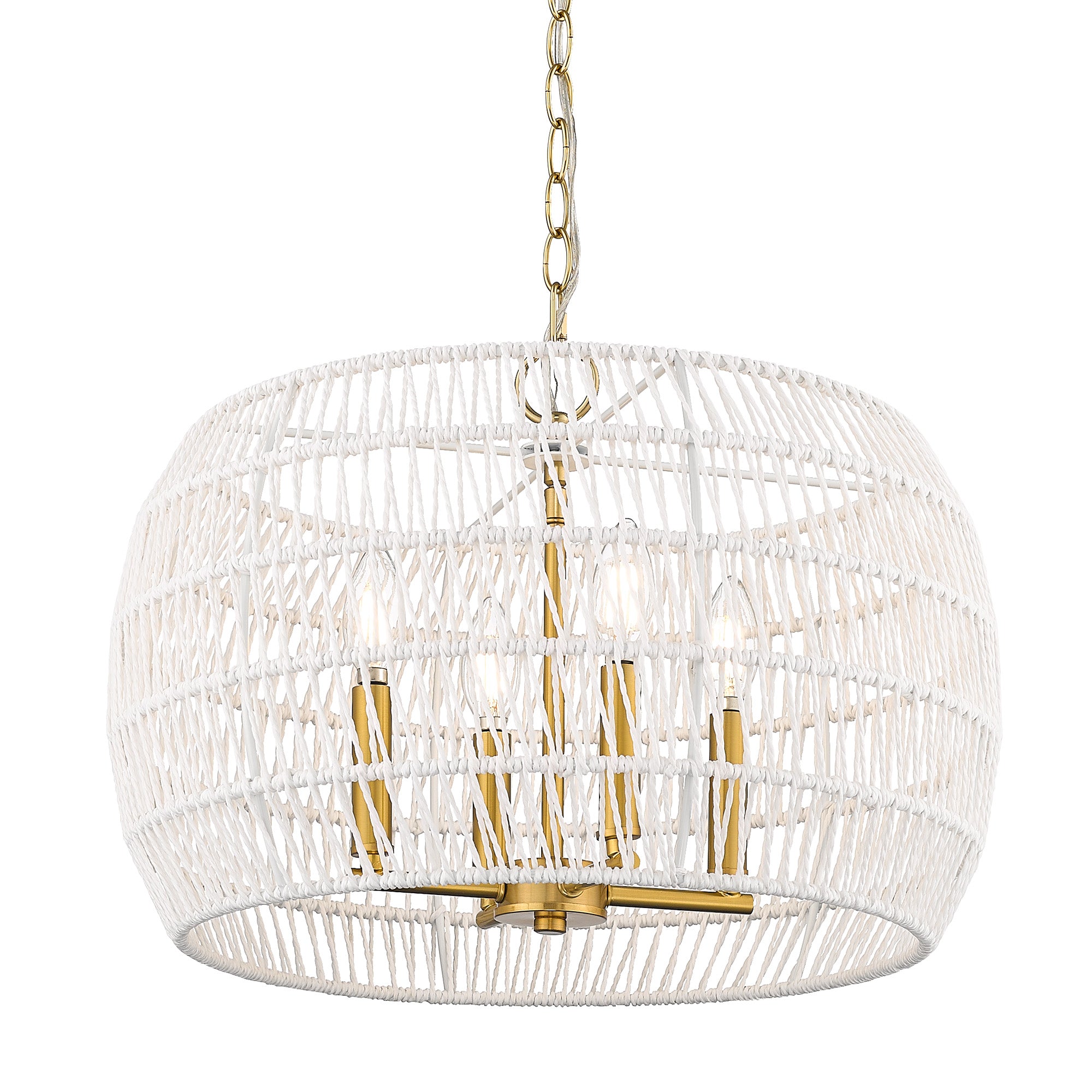 Ellie 4 Light Chandelier -  - Golden Lighting