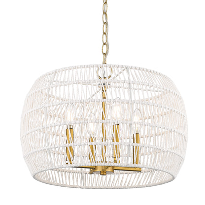 Ellie 4 Light Chandelier -  - Golden Lighting