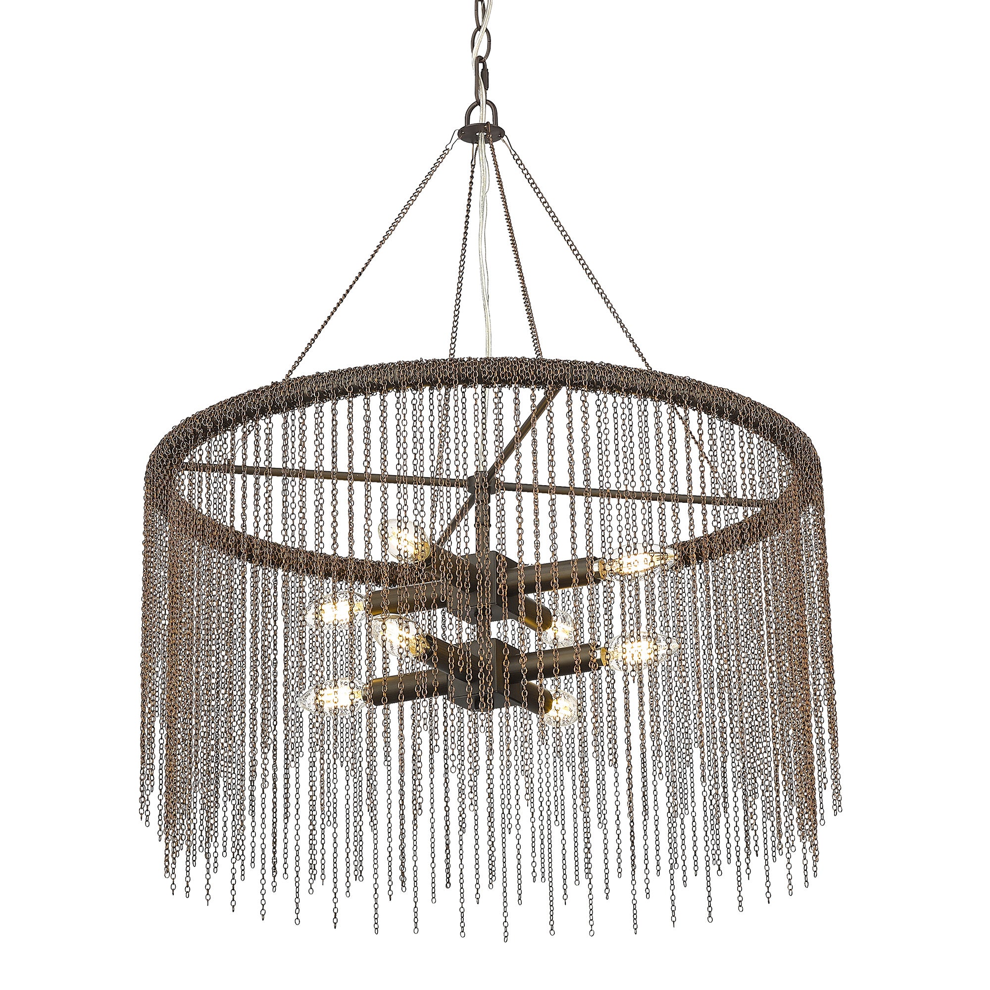 Cleo 8 Light Pendant -  - Golden Lighting