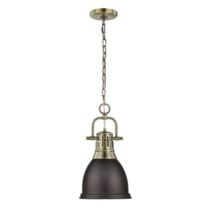 Duncan Small Pendant with Chain -  - Golden Lighting