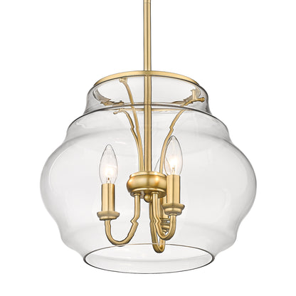 Annette 3 Light Pendant -  - Golden Lighting