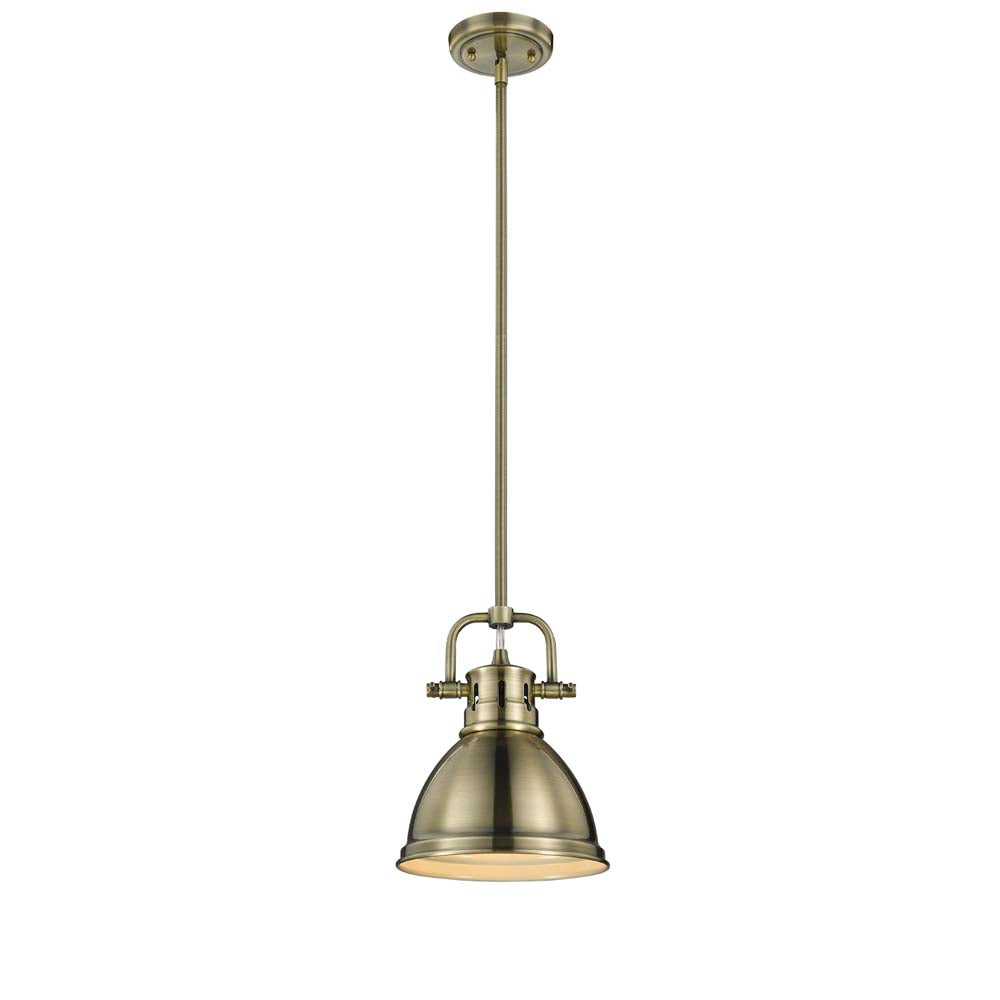 Duncan Mini Pendant with Rod -  - Golden Lighting