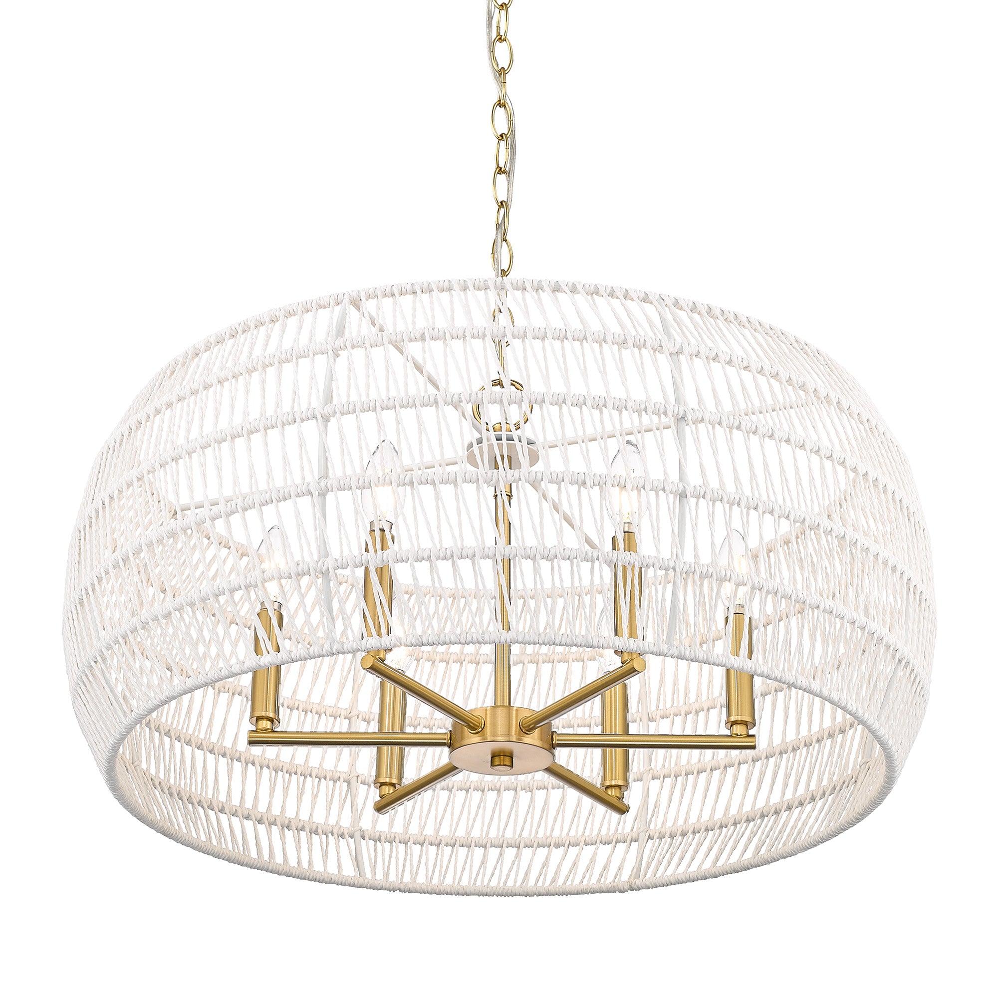 Ellie 6 Light Chandelier -  - Golden Lighting