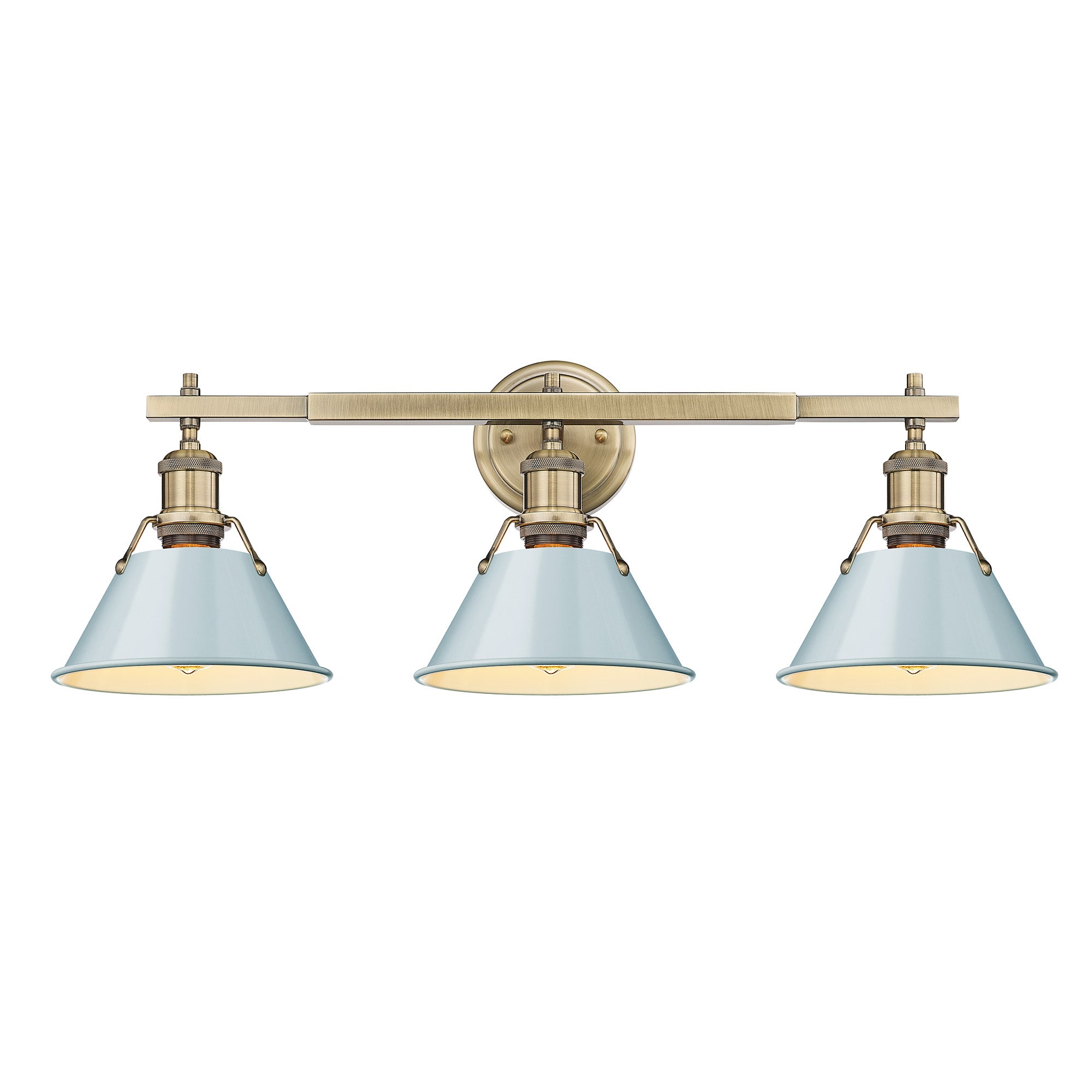 Orwell 3 Light Bath Vanity -  - Golden Lighting