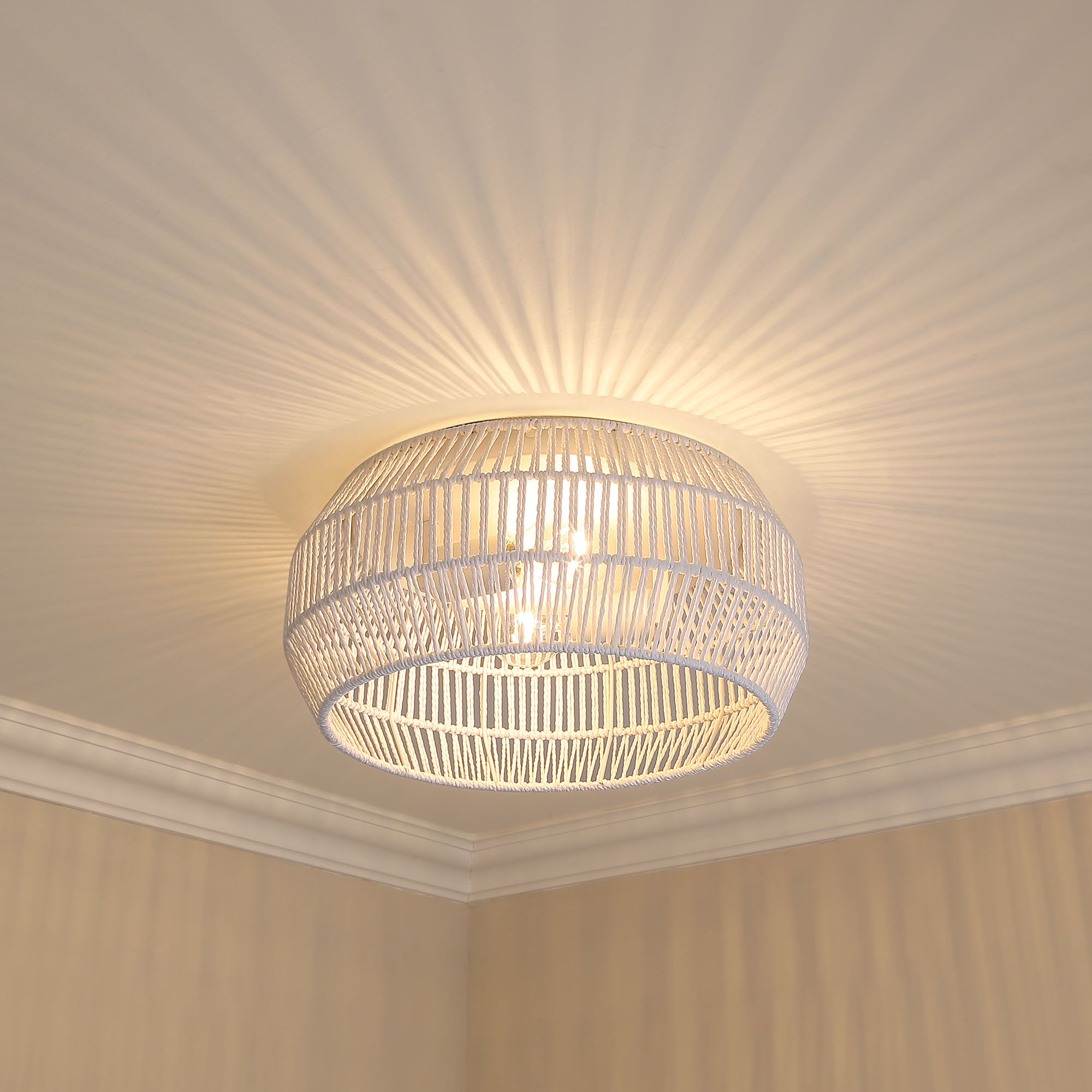 Marlee 2 Light Flush Mount -  - Golden Lighting