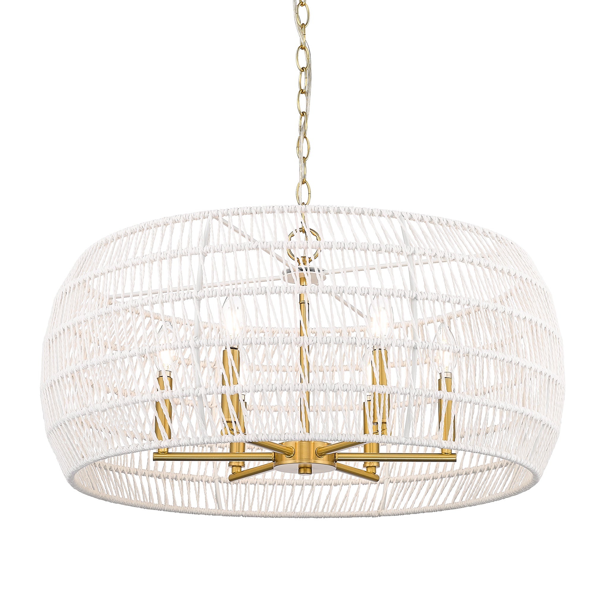 Ellie 6 Light Chandelier -  - Golden Lighting