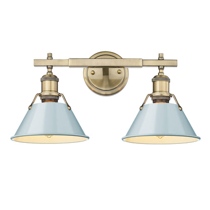 Orwell 2 Light Bath Vanity -  - Golden Lighting