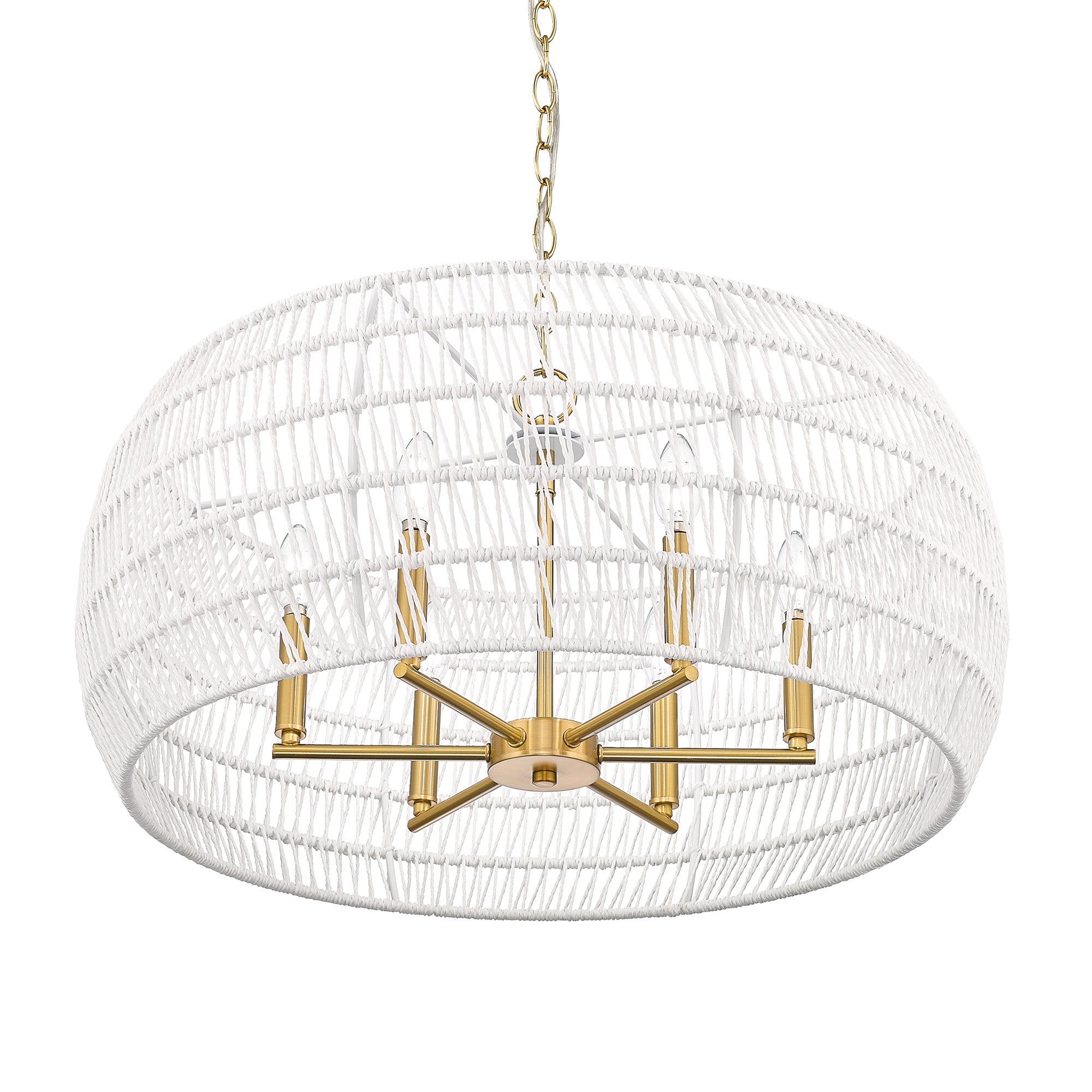 Ellie 6 Light Chandelier -  - Golden Lighting