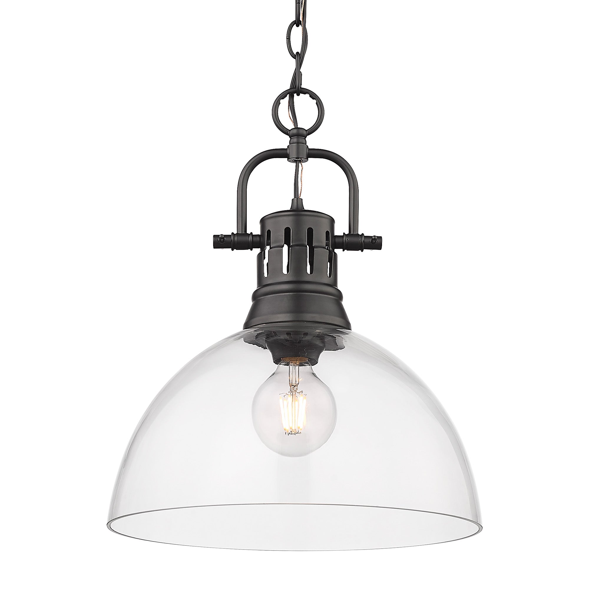 Duncan 1 Light Pendant with Chain -  - Golden Lighting