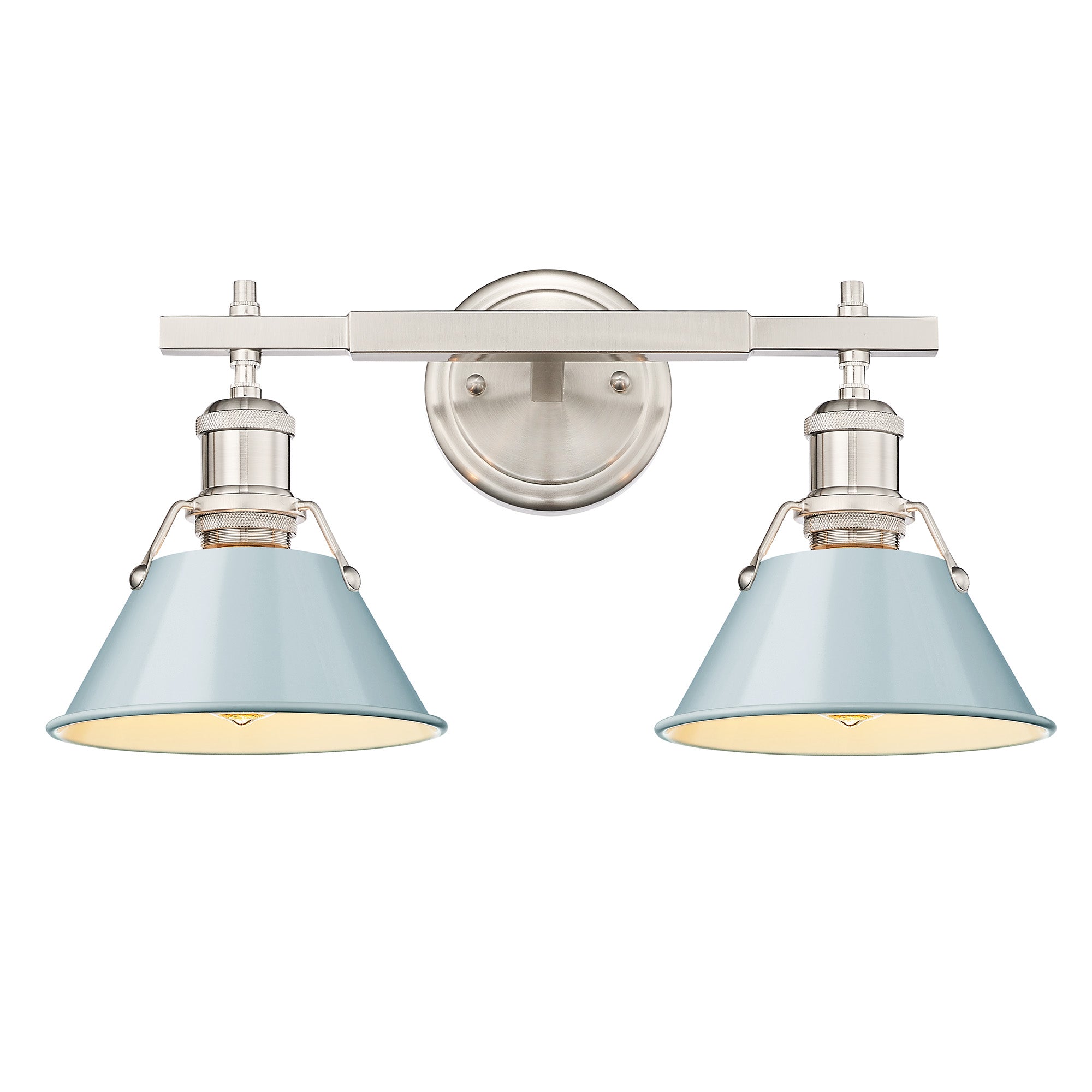 Orwell 2 Light Bath Vanity -  - Golden Lighting