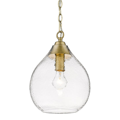 Ariella Small Pendant - Brushed Champagne Bronze - Golden Lighting