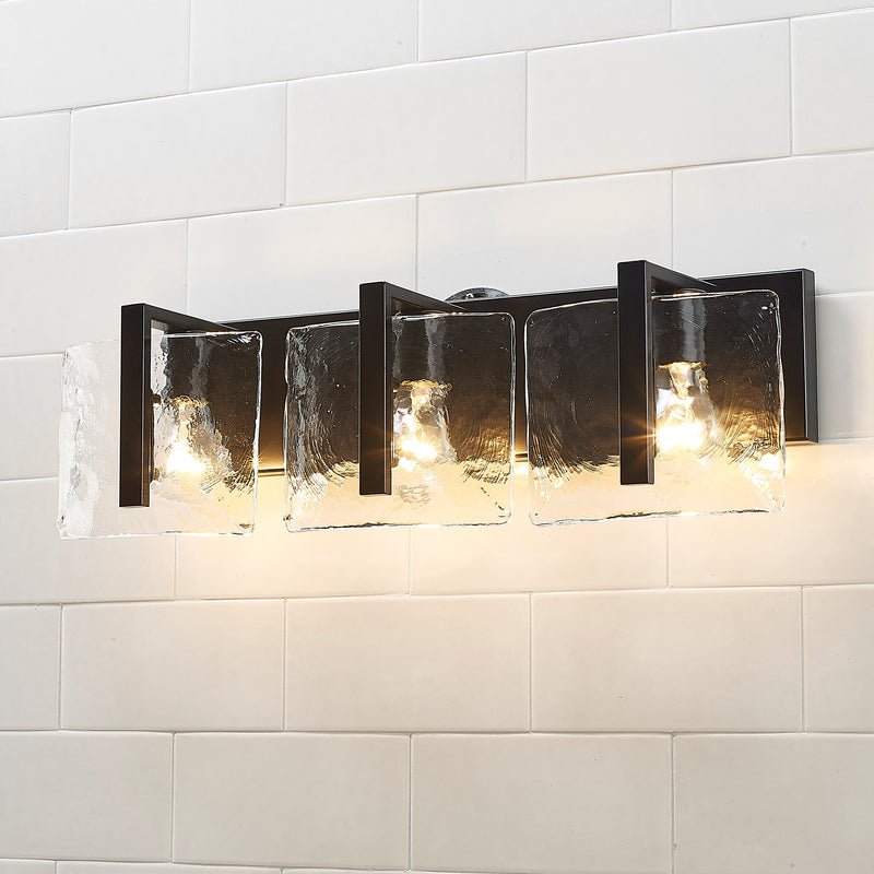 Aenon 3 Light Bath Vanity -  - Golden Lighting