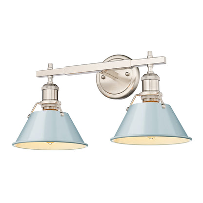 Orwell 2 Light Bath Vanity -  - Golden Lighting