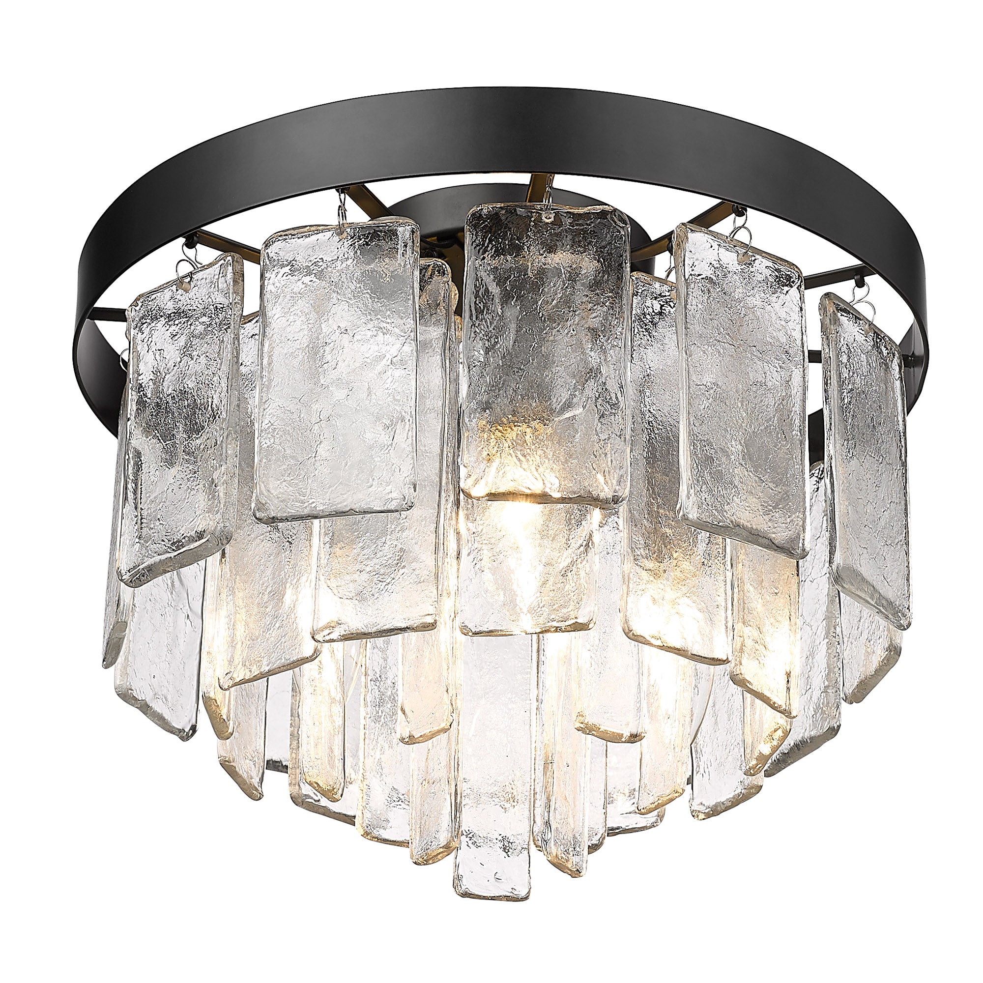 Ciara 3 Light Flush Mount -  - Golden Lighting