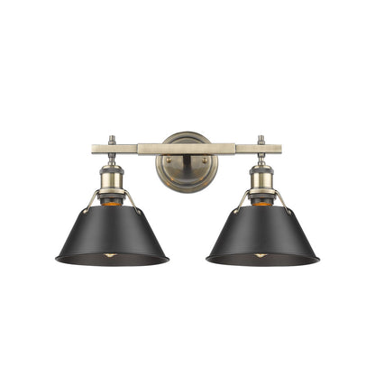 Orwell 2 Light Bath Vanity -  - Golden Lighting