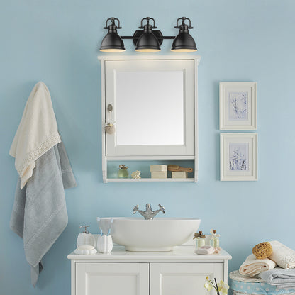 Duncan 3 Light Bath Vanity -  - Golden Lighting