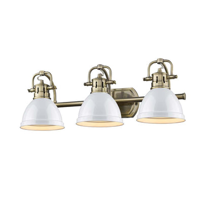 Duncan 3 Light Bath Vanity - Closeout -  - Golden Lighting