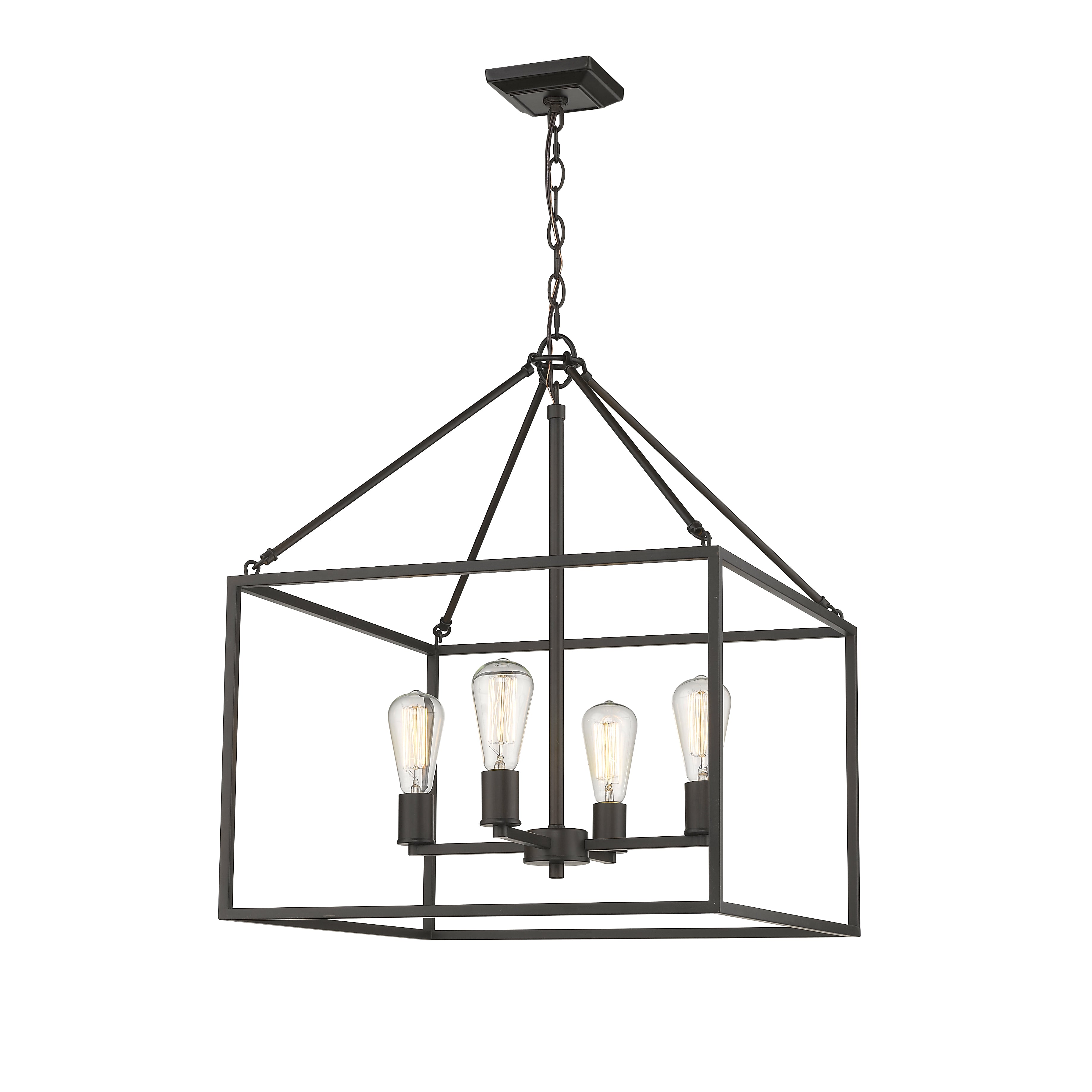 Wesson 4-Light Chandelier -  - Golden Lighting