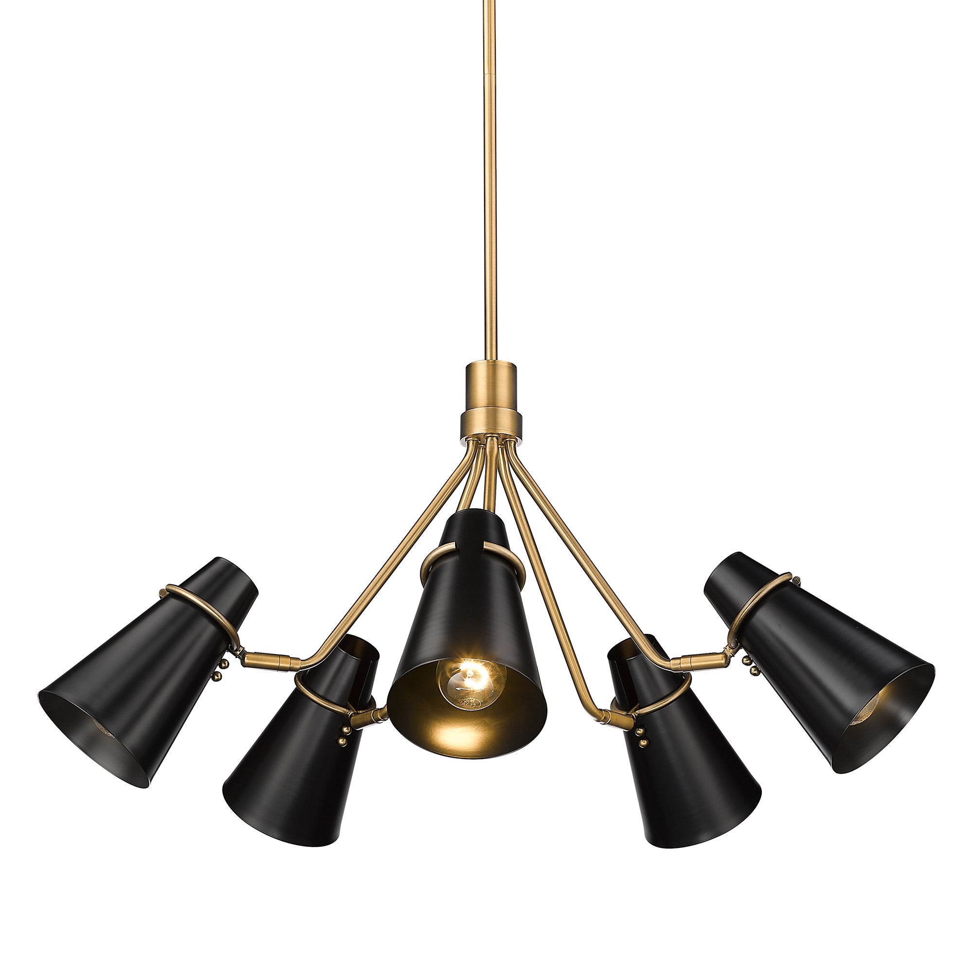 Reeva 5 Light Chandelier -  - Golden Lighting