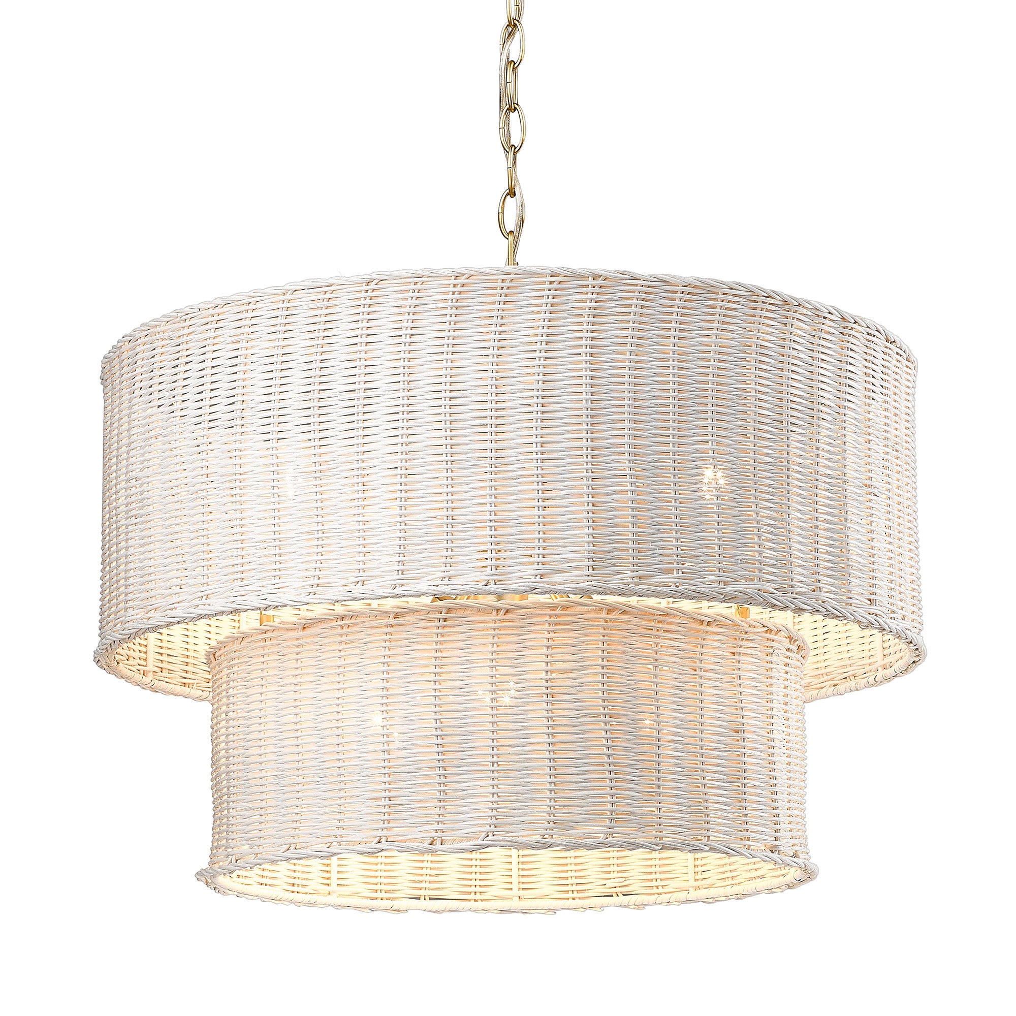 Erma 6 Light Chandelier -  - Golden Lighting