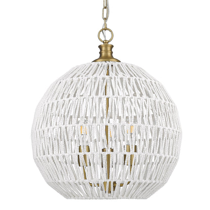 Florence 3 Light Pendant -  - Golden Lighting