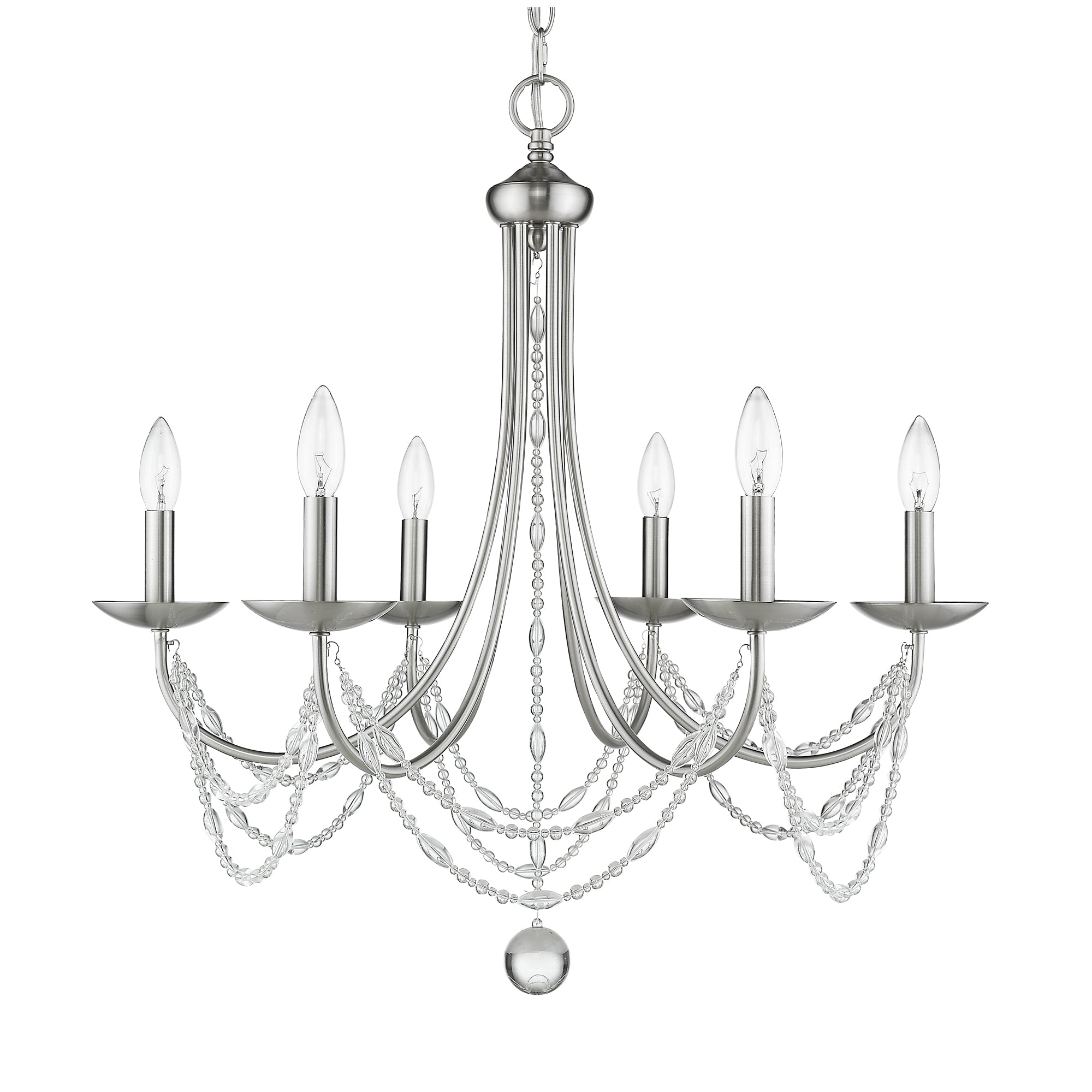 Mirabella 6 Light Chandelier -  - Golden Lighting