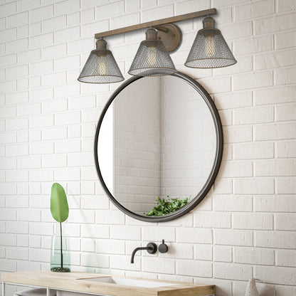 Carver 3 Light Bath Vanity -  - Golden Lighting