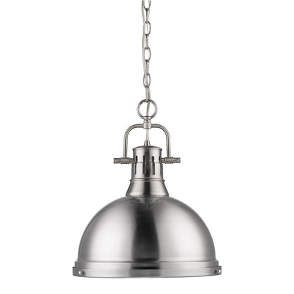 Duncan 1 Light Pendant with Chain -  - Golden Lighting