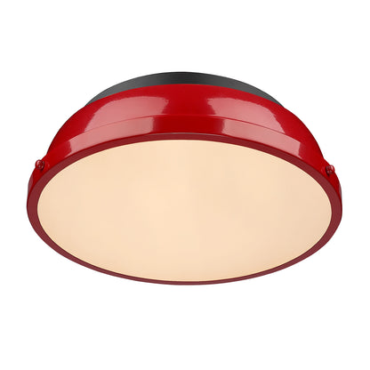 Duncan 14" Flush Mount -  - Golden Lighting