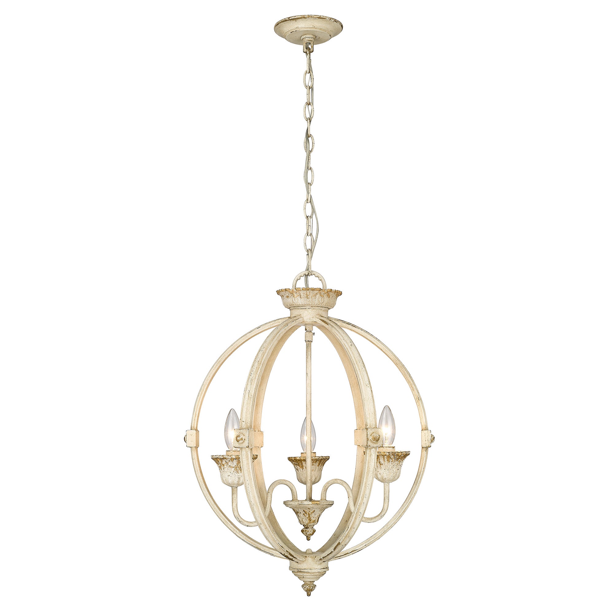 Jules 3 Light Pendant -  - Golden Lighting