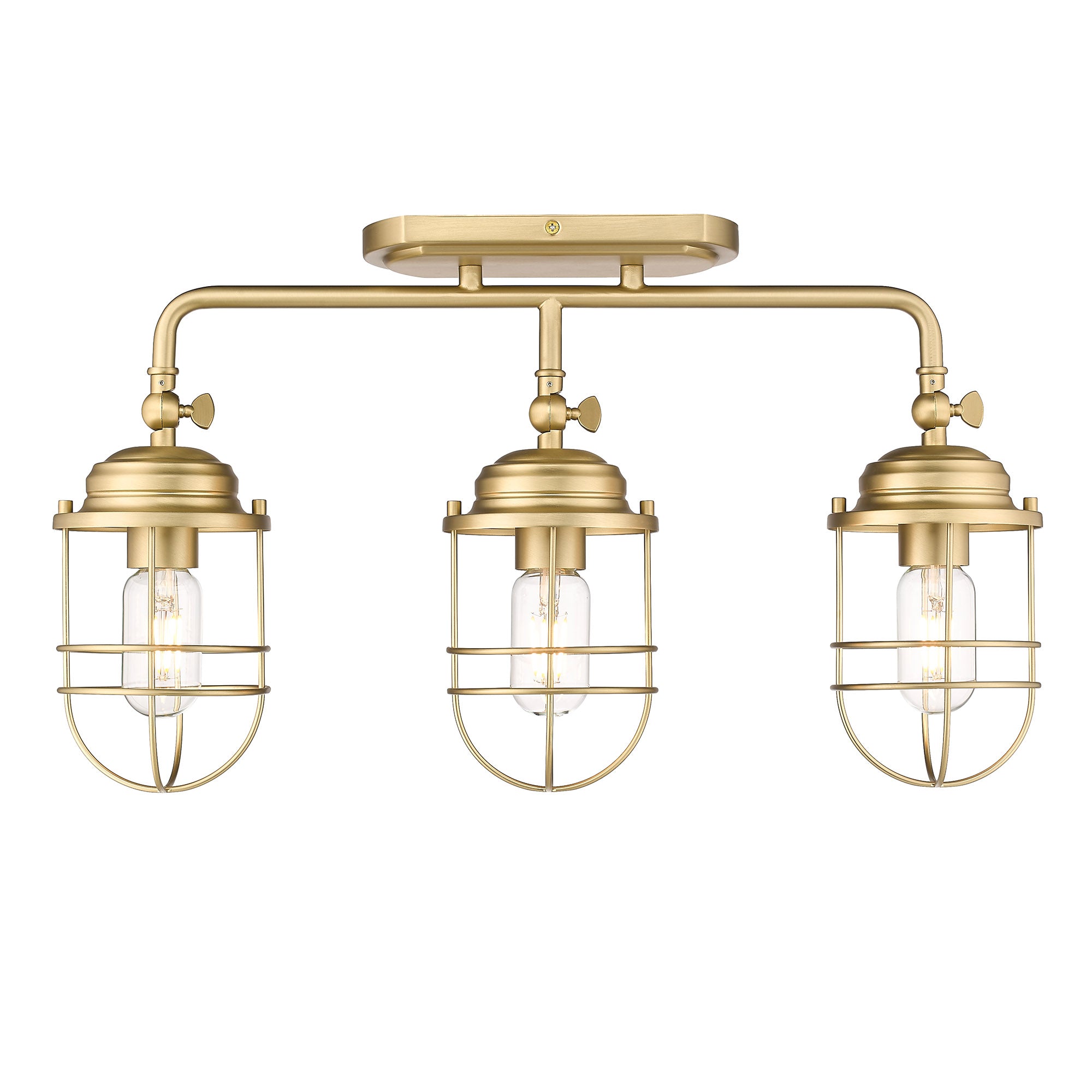 Seaport 3 Light Bath Vanity -  - Golden Lighting