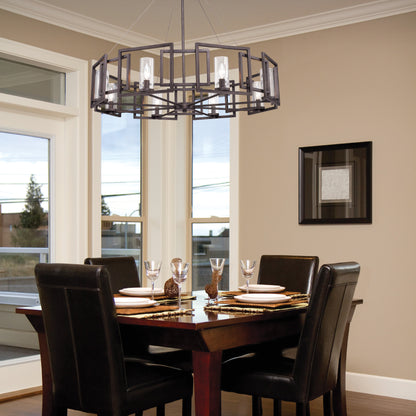 Marco 8 Light Chandelier -  - Golden Lighting