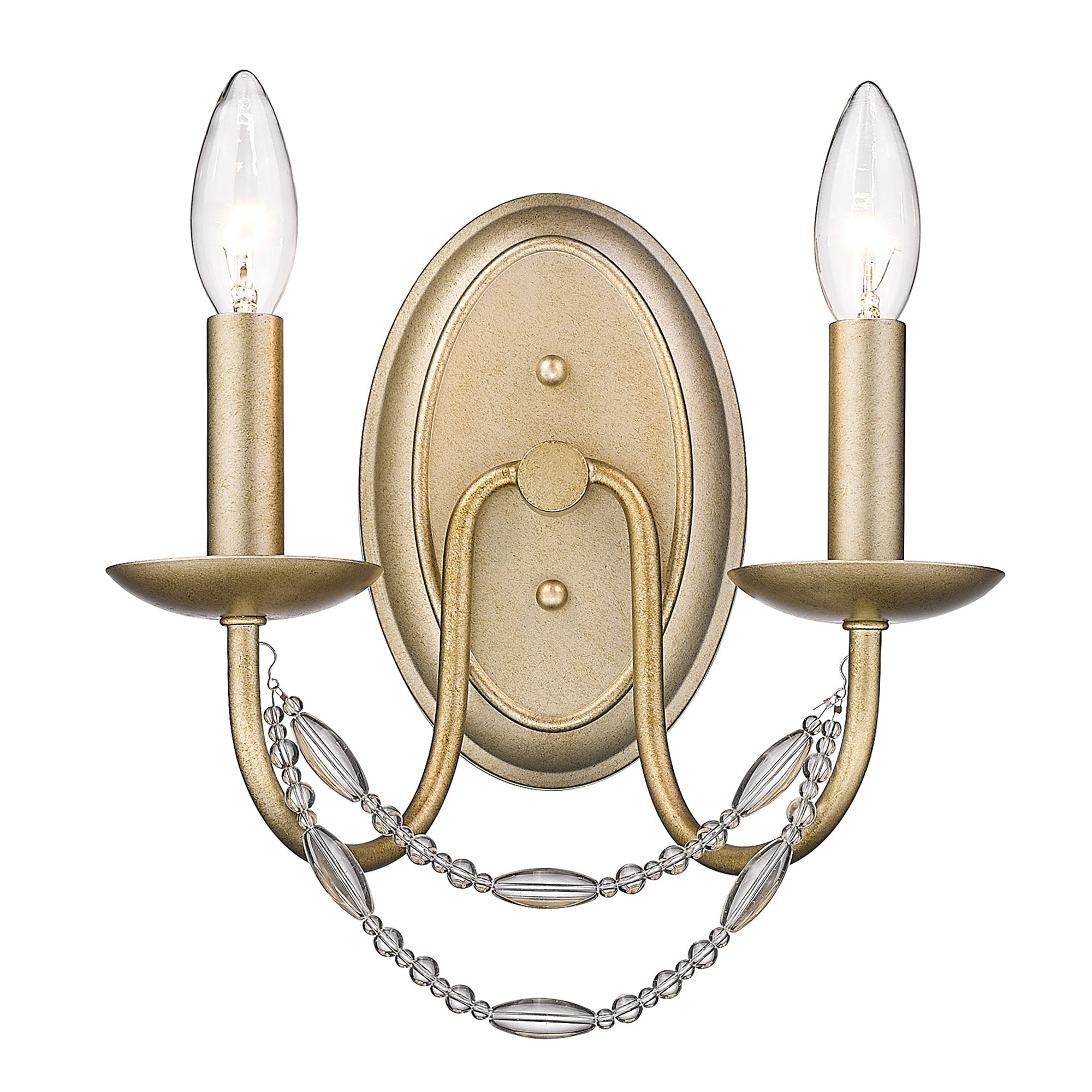 Mirabella 2 Light Wall Sconce -  - Golden Lighting