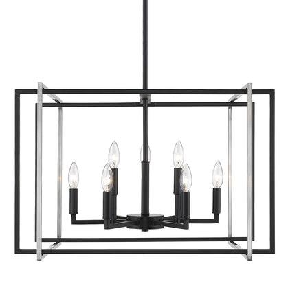 Tribeca 9 Light Chandelier -  - Golden Lighting