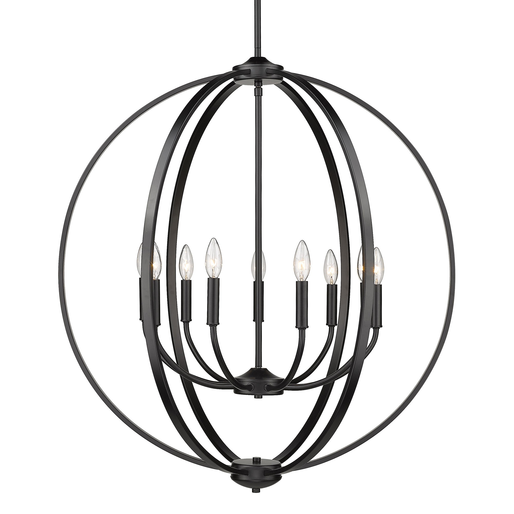 Colson 9 Light Chandelier -  - Golden Lighting