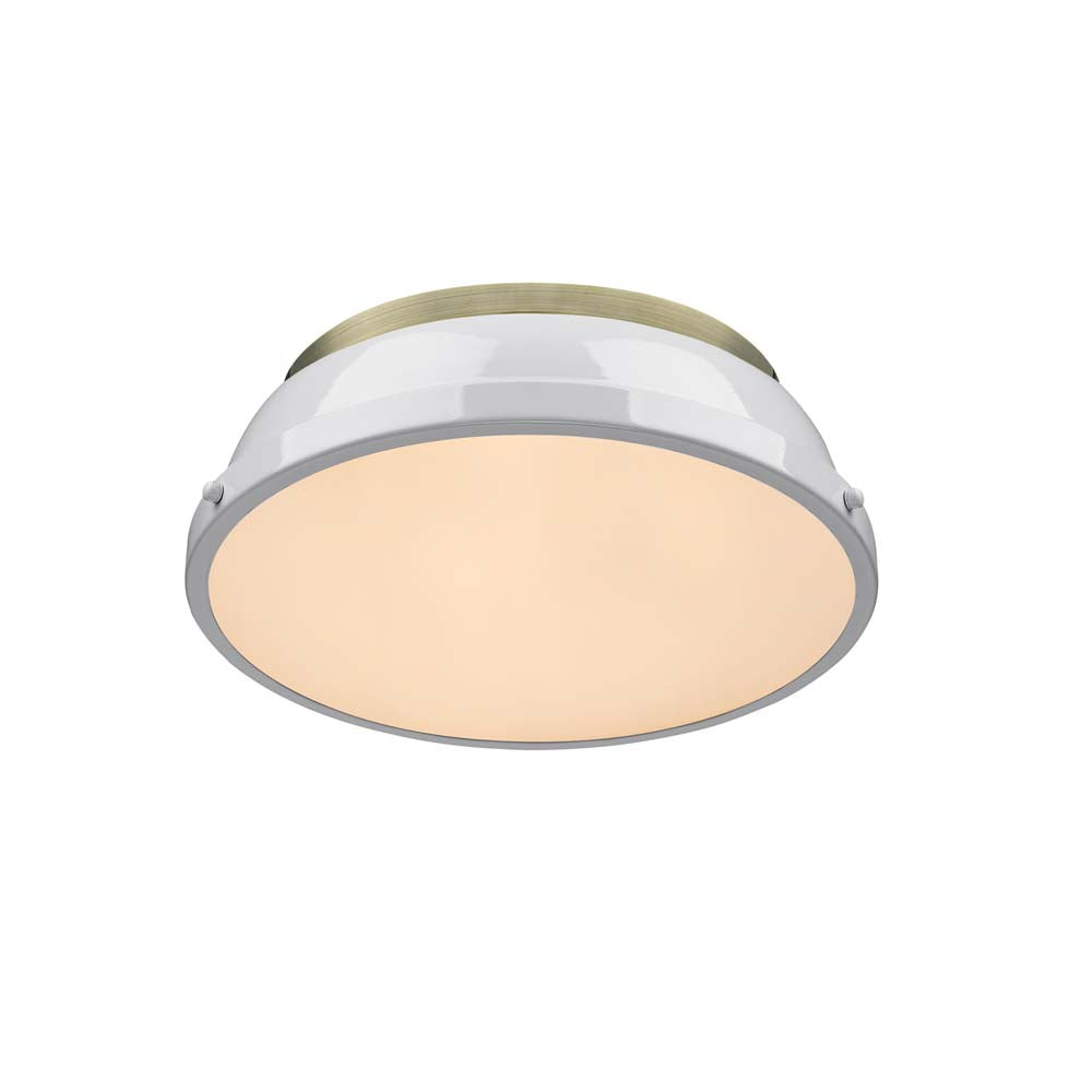 Duncan 14" Flush Mount -  - Golden Lighting