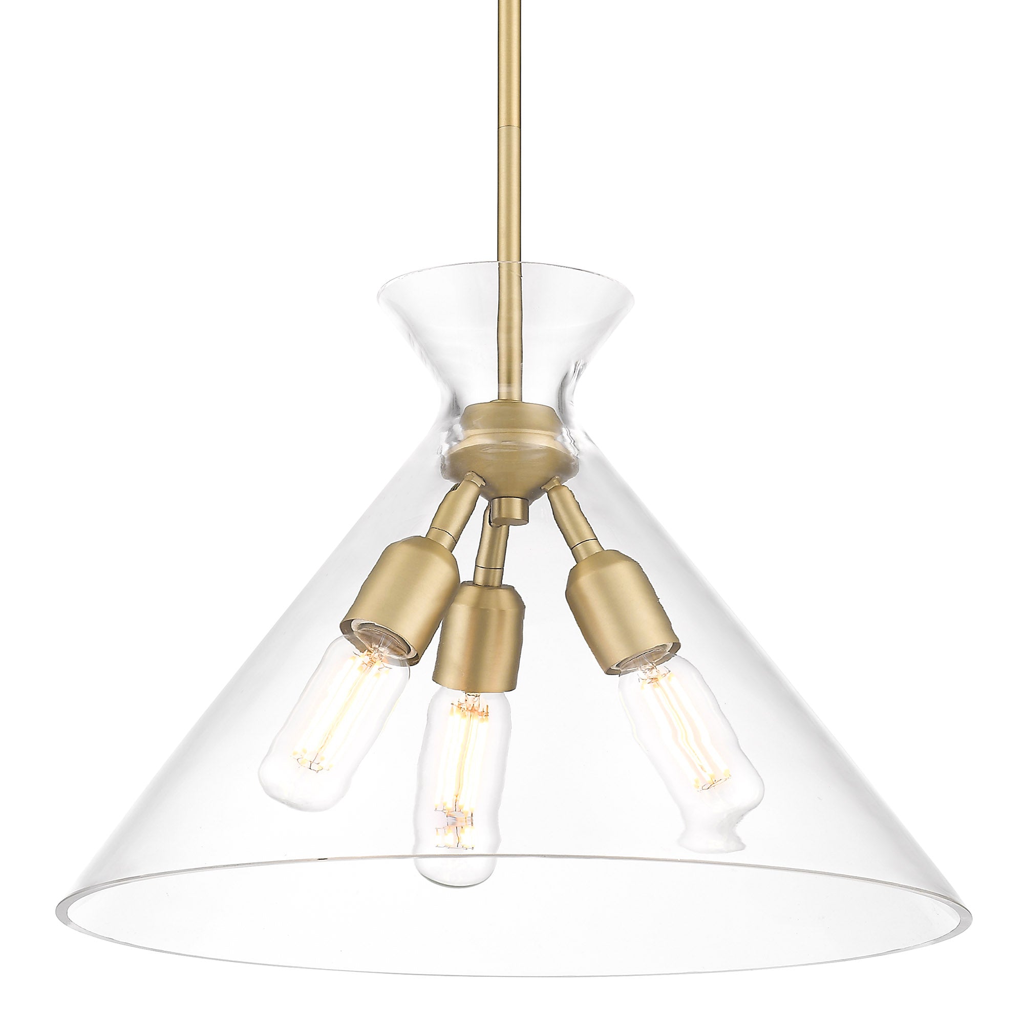 Malta 3 Light Pendant -  - Golden Lighting