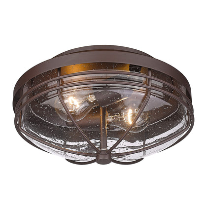 Seaport Outdoor Flush Mount -  - Golden Lighting