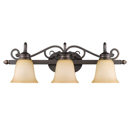 Belle Meade 3 Light Bath Vanity -  - Golden Lighting