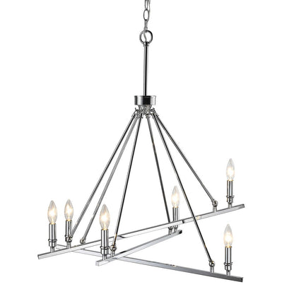 Garvin 6 Light Chandelier -  - Golden Lighting