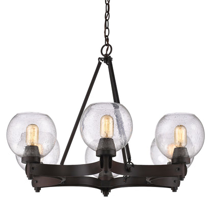 Galveston 6 Light Chandelier -  - Golden Lighting