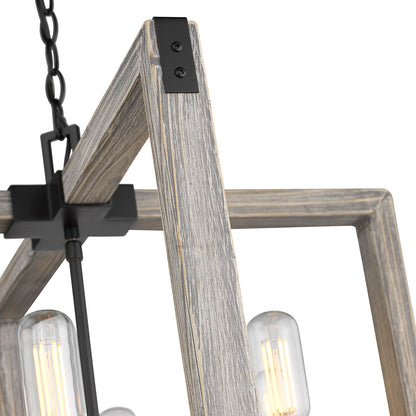 Lowell 6 Light Chandelier -  - Golden Lighting